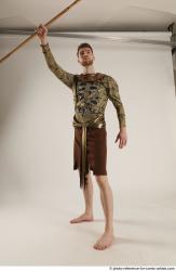 KEETA STANDING POSE WITH SPEAR